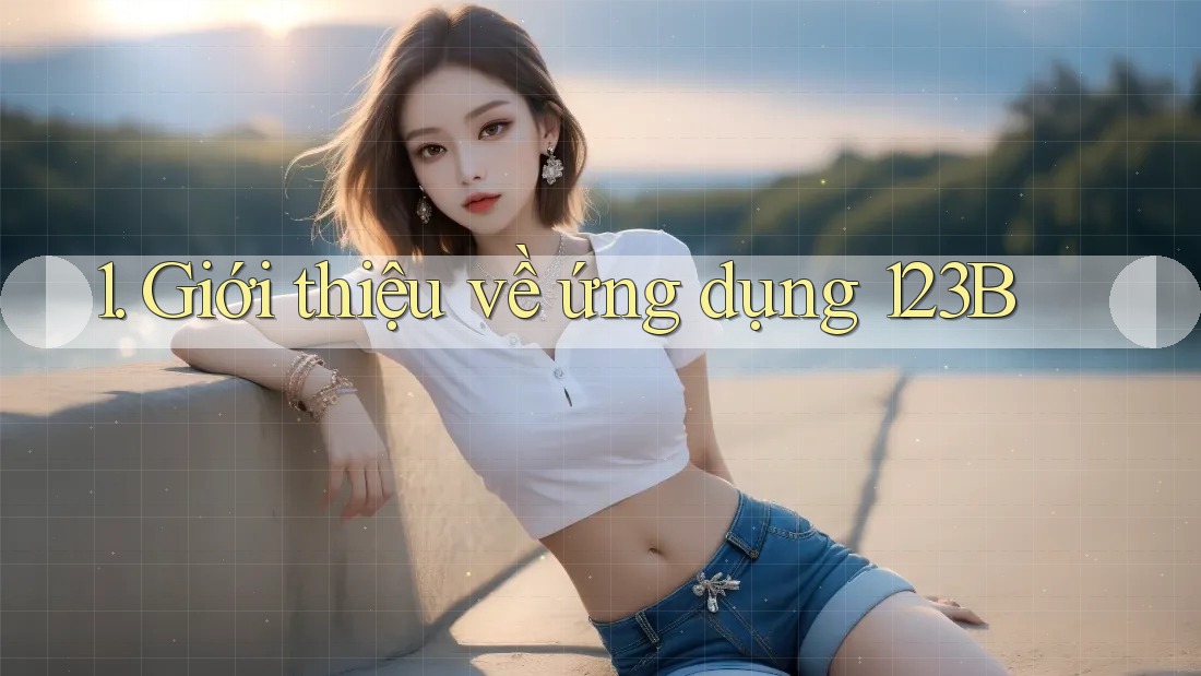 1. Giới thiệu về ứng dụng 123B 1. Giới thiệu về ứng dụng 123B