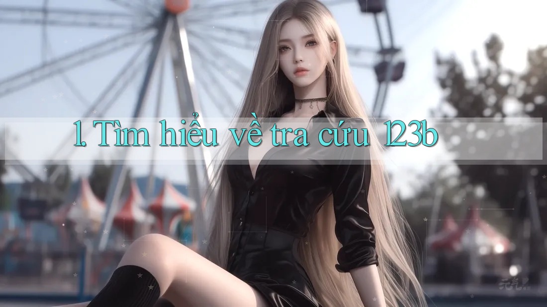 1. Tìm hiểu về tra cứu 123b