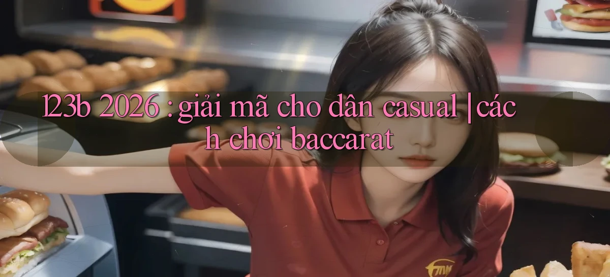 123b 2026 giải mã cho dân casual cách chơi baccarat