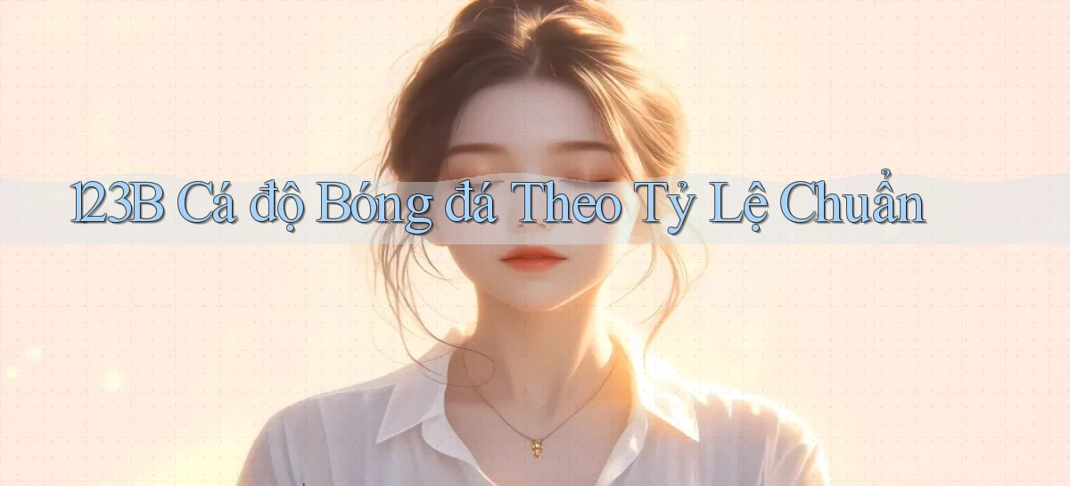123b  Cá độ bóng đá theo tỷ lệ chuẩn