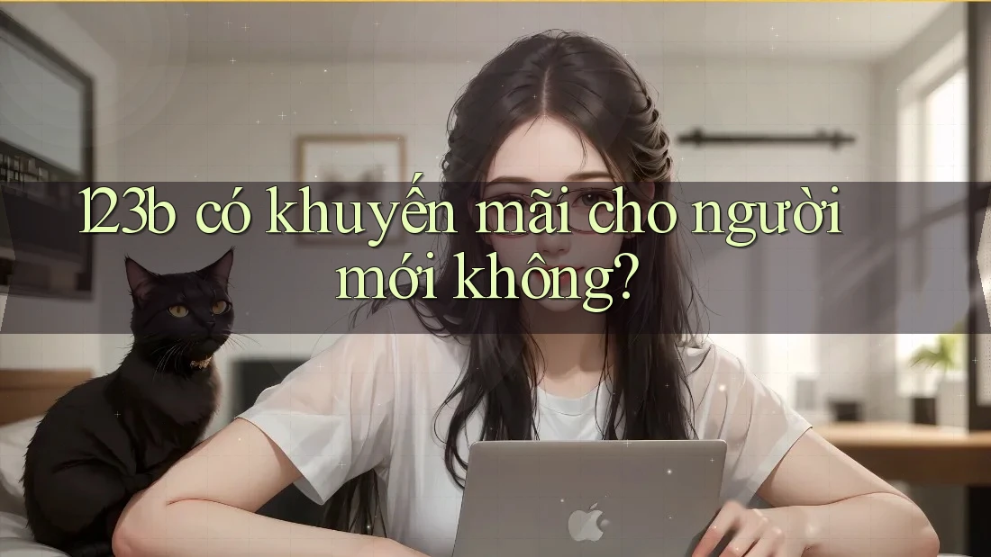 123b có khuyến mãi cho người mới không? 123b có khuyến mãi cho người mới không?