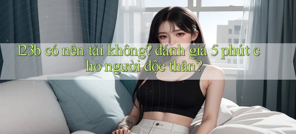 123b có nên tải không đánh giá 5 phút cho người độc thân