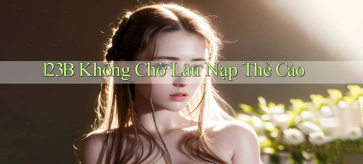 123b không chờ lâu nạp thẻ cào