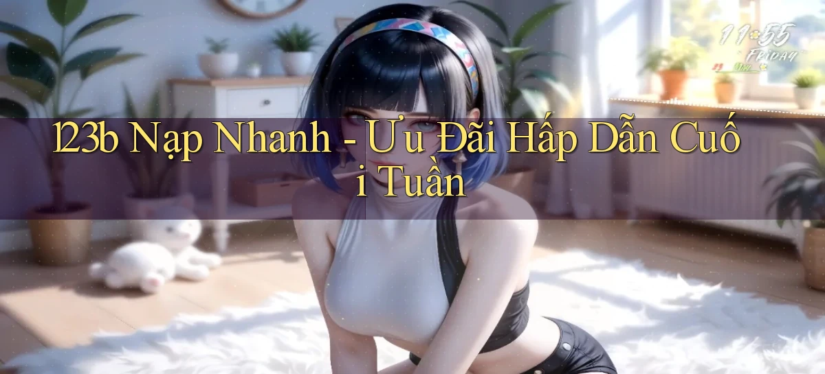 123b nạp nhanh ưu đãi hấp dẫn cuối tuần