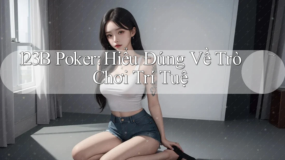 123B Poker: Hiểu Đúng Về Trò Chơi Trí Tuệ 123B Poker: Hiểu Đúng Về Trò Chơi Trí Tuệ
