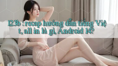 123b recap hướng dẫn tiếng Việt, all in là gì, Android 14