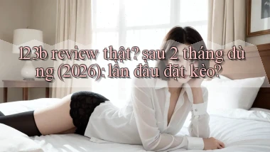 123b review thật sau 2 tháng dùng (2026) lần đầu đặt kèo