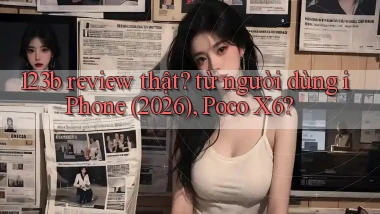 123b review thật từ người dùng iPhone (2026), Poco X6