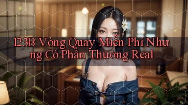 123b  vòng quay miễn phí nhưng có phần thưởng real