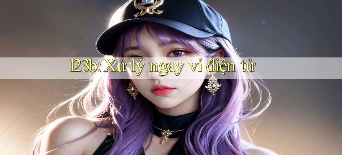 123b xử lý ngay ví điện tử