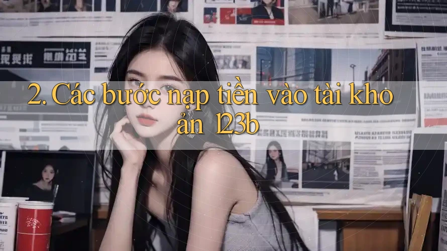 2. Các bước nạp tiền vào tài khoản 123b 2. Các bước nạp tiền vào tài khoản 123b