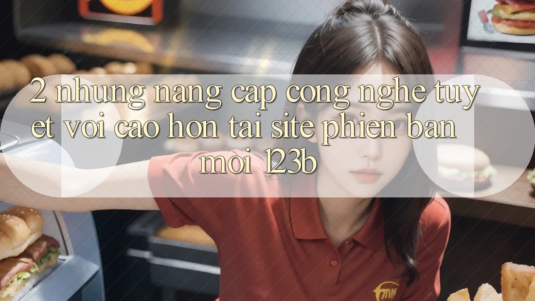 2. Những Nâng Cấp Công Nghệ Tuyệt vời cao hơn Tại Site Phiên bản mới 123b 2. Những Nâng Cấp Công Nghệ Tuyệt vời cao hơn Tại Site Phiên bản mới 123b