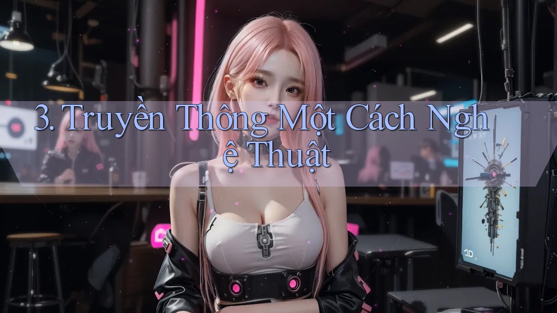 3. Truyền Thông Một Cách Nghệ Thuật 3. Truyền Thông Một Cách Nghệ Thuật