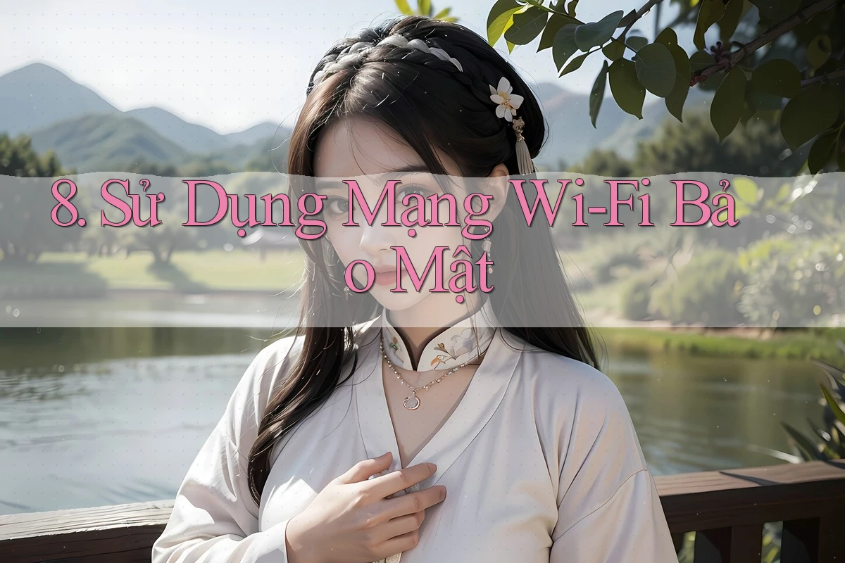 8. Sử Dụng Mạng Wi-Fi Bảo Mật