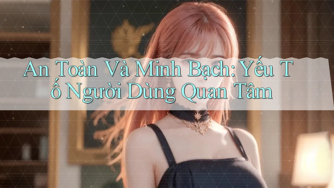 An Toàn Và Minh Bạch: Yếu Tố Người Dùng Quan Tâm An Toàn Và Minh Bạch: Yếu Tố Người Dùng Quan Tâm