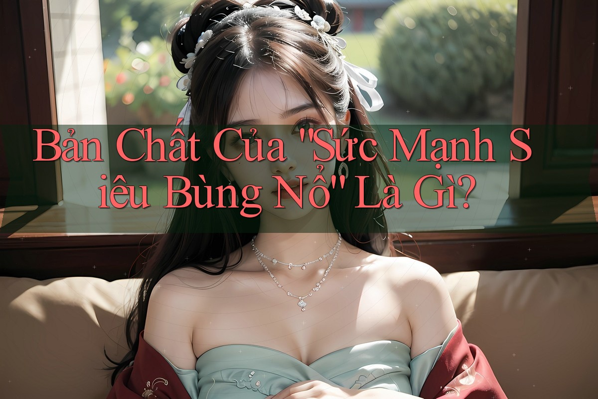 Bản Chất Của “Sức Mạnh Siêu Bùng Nổ” Là Gì? Bản Chất Của “Sức Mạnh Siêu Bùng Nổ” Là Gì?