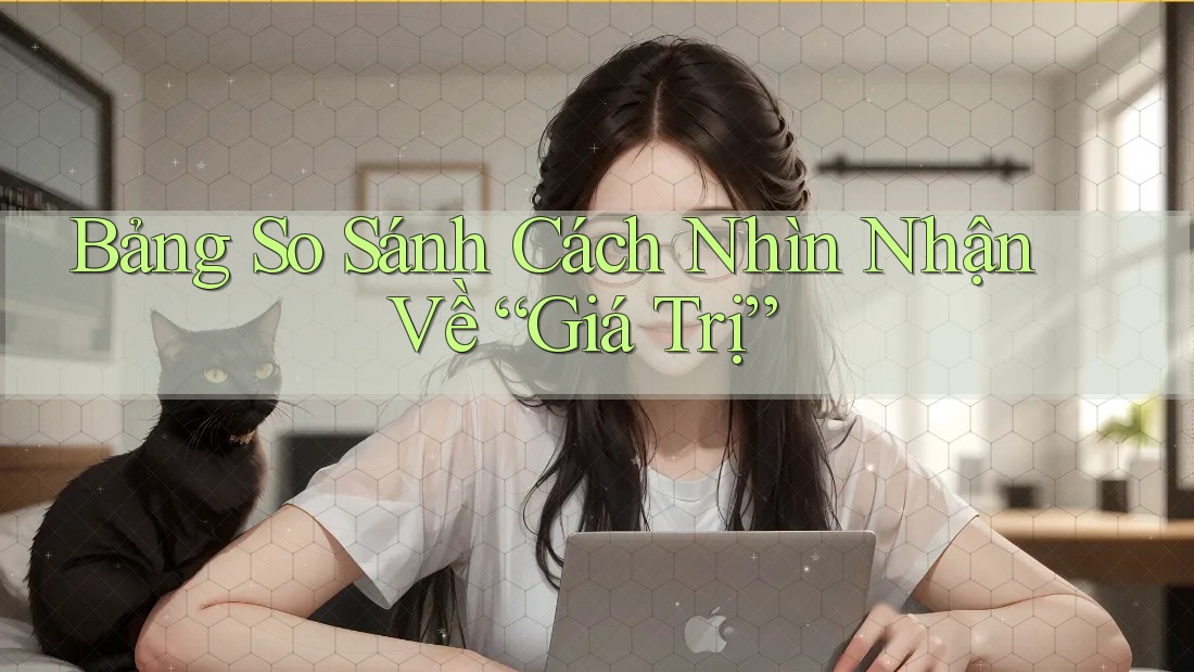 Bảng So Sánh Cách Nhìn Nhận Về “Giá Trị” Bảng So Sánh Cách Nhìn Nhận Về “Giá Trị”