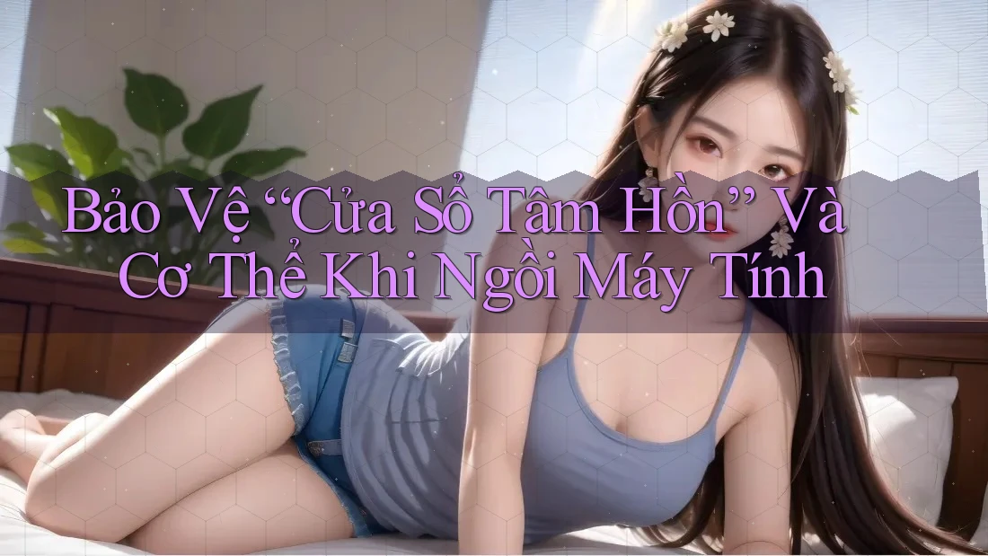 Bảo Vệ “Cửa Sổ Tâm Hồn” Và Cơ Thể Khi Ngồi Máy Tính Bảo Vệ “Cửa Sổ Tâm Hồn” Và Cơ Thể Khi Ngồi Máy Tính