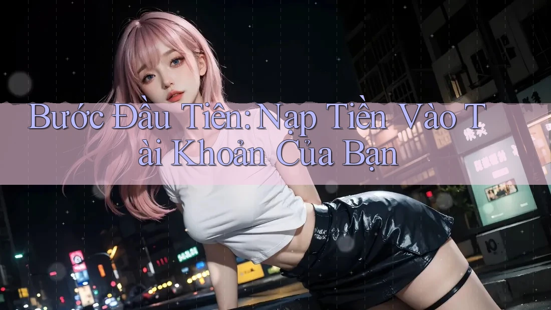 Bước Đầu Tiên: Nạp Tiền Vào Tài Khoản Của Bạn Bước Đầu Tiên: Nạp Tiền Vào Tài Khoản Của Bạn