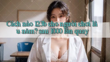 Cách nào 123b cho người chơi lâu năm sau 1000 lần quay