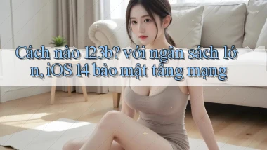 Cách nào 123b với ngân sách lớn, iOS 14 bảo mật tầng mạng
