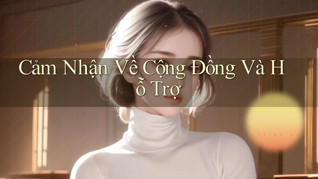 Cảm Nhận Về Cộng Đồng Và Hỗ Trợ Cảm Nhận Về Cộng Đồng Và Hỗ Trợ