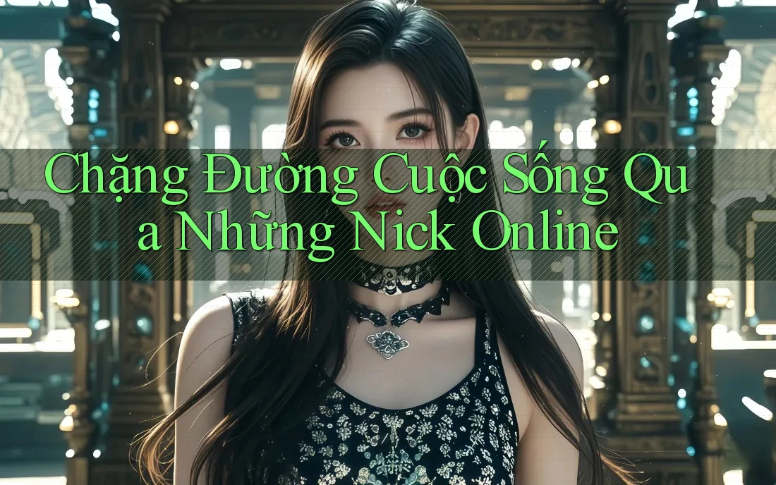 Chặng Đường Cuộc Sống Qua Những Nick Online Chặng Đường Cuộc Sống Qua Những Nick Online
