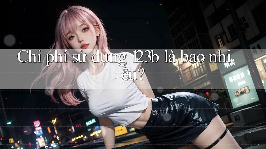 Chi phí sử dụng 123b là bao nhiêu? Chi phí sử dụng 123b là bao nhiêu?