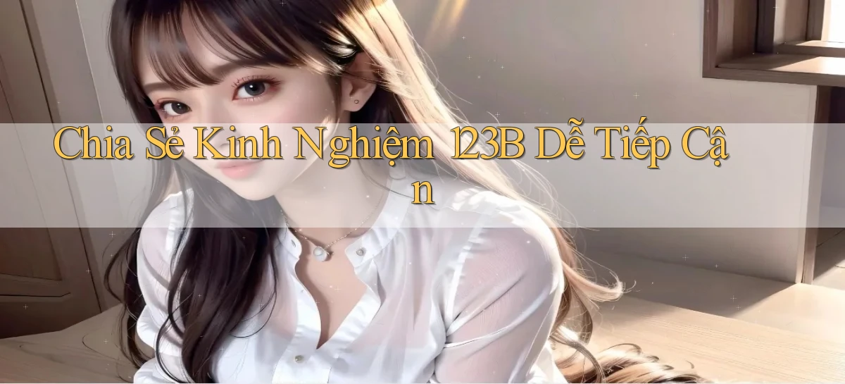 chia sẻ kinh nghiệm 123b dễ tiếp cận