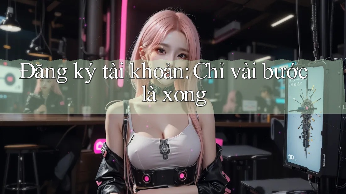 Đăng ký tài khoản: Chỉ vài bước là xong Đăng ký tài khoản: Chỉ vài bước là xong