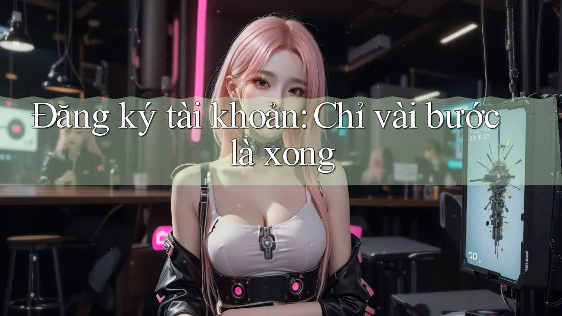 Đăng ký tài khoản: Chỉ vài bước là xong Đăng ký tài khoản: Chỉ vài bước là xong