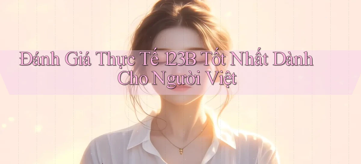 đánh giá thực tế 123b tốt nhất dành cho người việt