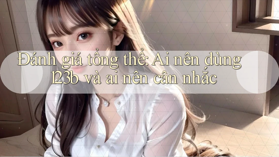 Đánh giá tổng thể: Ai nên dùng 123b và ai nên cân nhắc