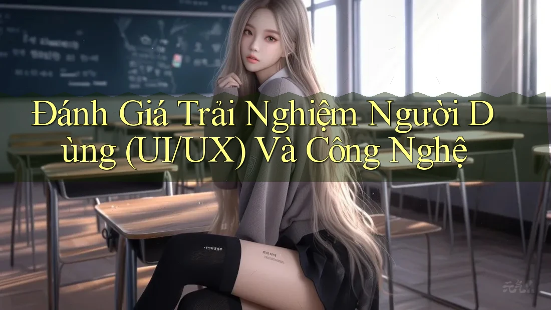 Đánh Giá Trải Nghiệm Người Dùng (UI/UX) Và Công Nghệ Đánh Giá Trải Nghiệm Người Dùng (UI/UX) Và Công Nghệ