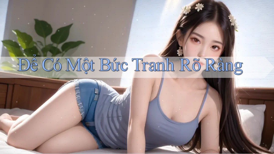 Để Có Một Bức Tranh Rõ Ràng
