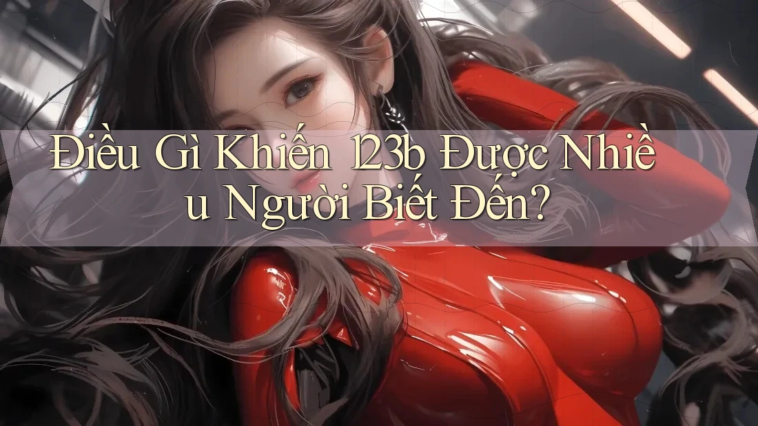 Điều Gì Khiến 123b Được Nhiều Người Biết Đến? Điều Gì Khiến 123b Được Nhiều Người Biết Đến?