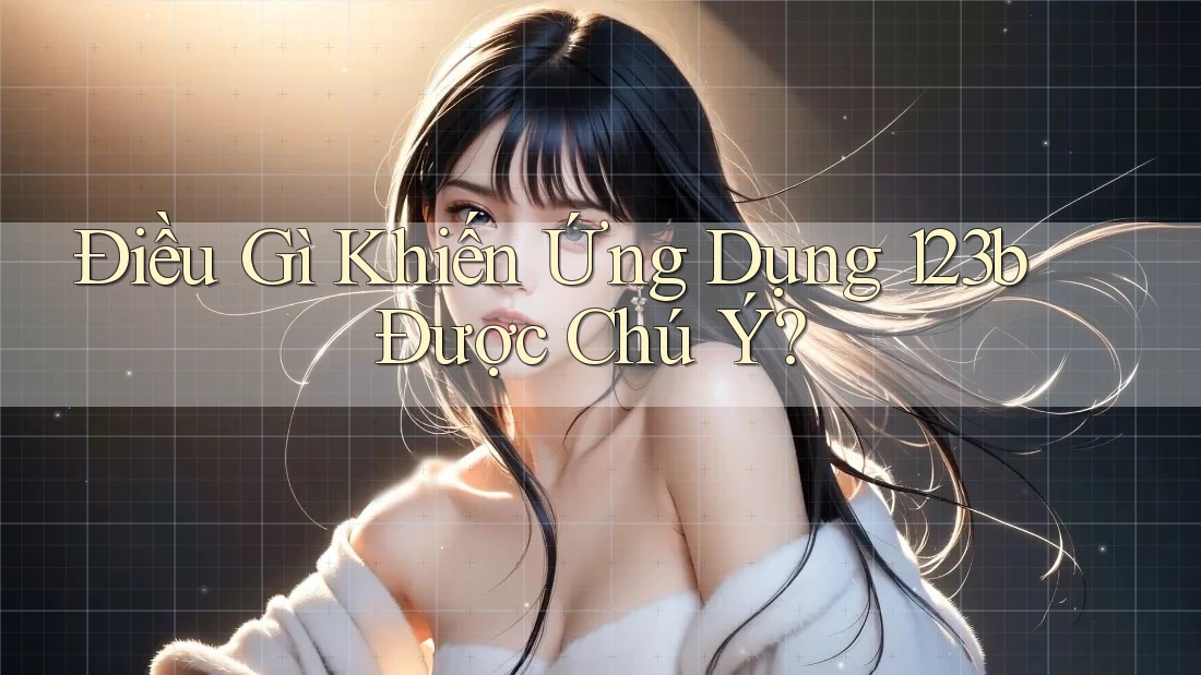 Điều Gì Khiến Ứng Dụng 123b Được Chú Ý?