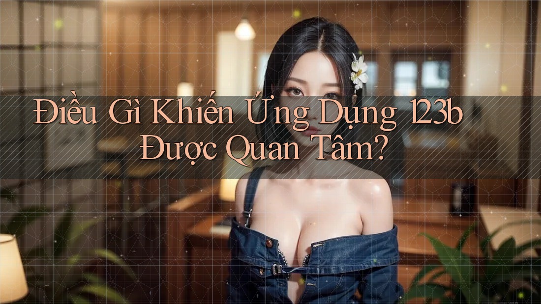 Điều Gì Khiến Ứng Dụng 123b Được Quan Tâm? Điều Gì Khiến Ứng Dụng 123b Được Quan Tâm?