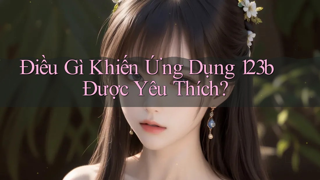Điều Gì Khiến Ứng Dụng 123b Được Yêu Thích? Điều Gì Khiến Ứng Dụng 123b Được Yêu Thích?