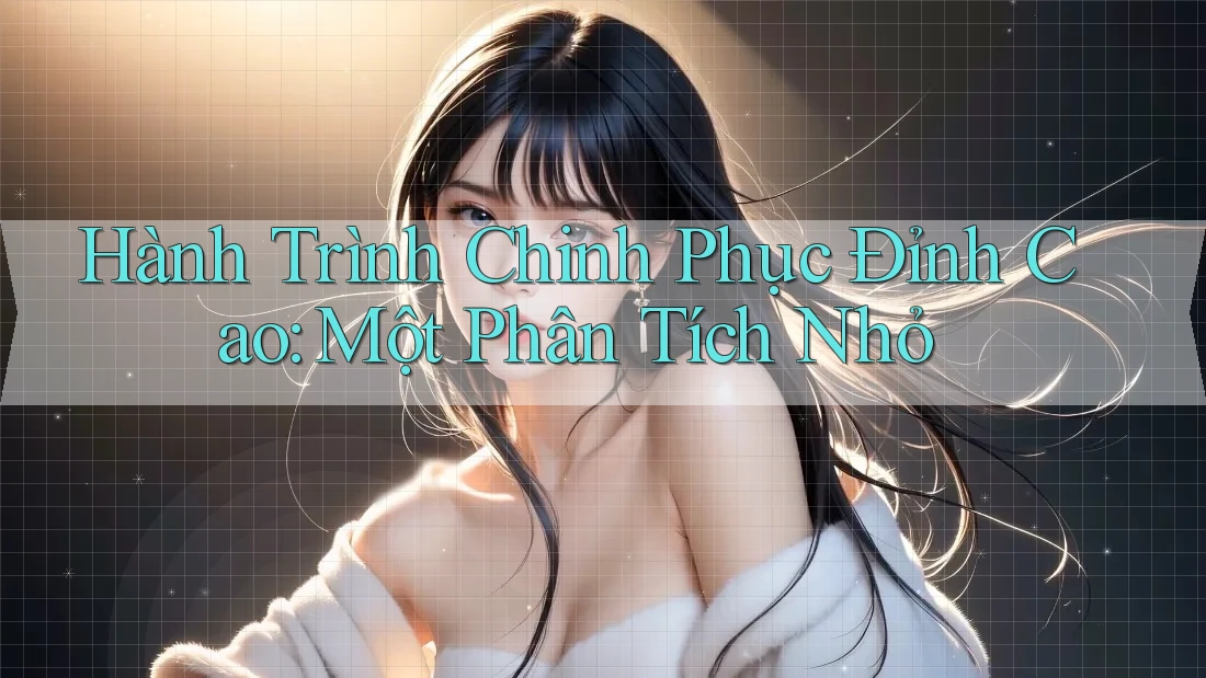 Hành Trình Chinh Phục Đỉnh Cao: Một Phân Tích Nhỏ Hành Trình Chinh Phục Đỉnh Cao: Một Phân Tích Nhỏ