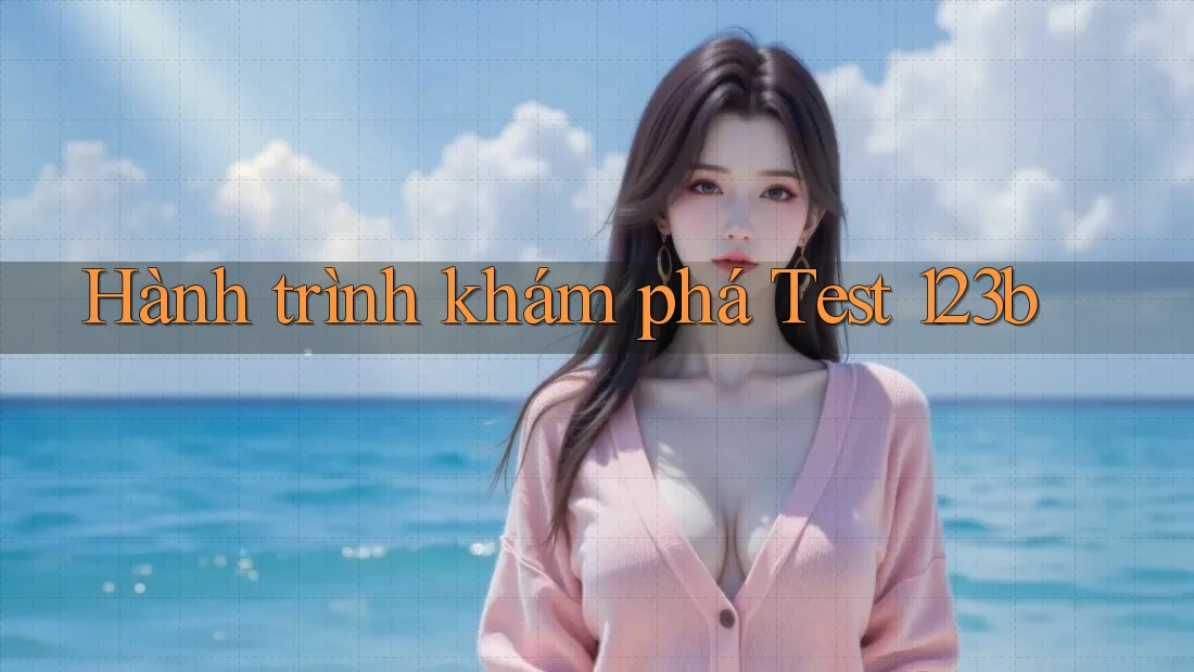 Hành trình khám phá Test 123b Hành trình khám phá Test 123b