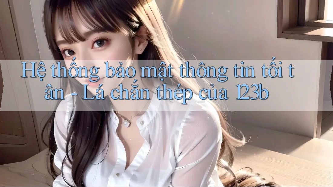 Hệ thống bảo mật thông tin tối tân - Lá chắn thép của 123b Hệ thống bảo mật thông tin tối tân - Lá chắn thép của 123b