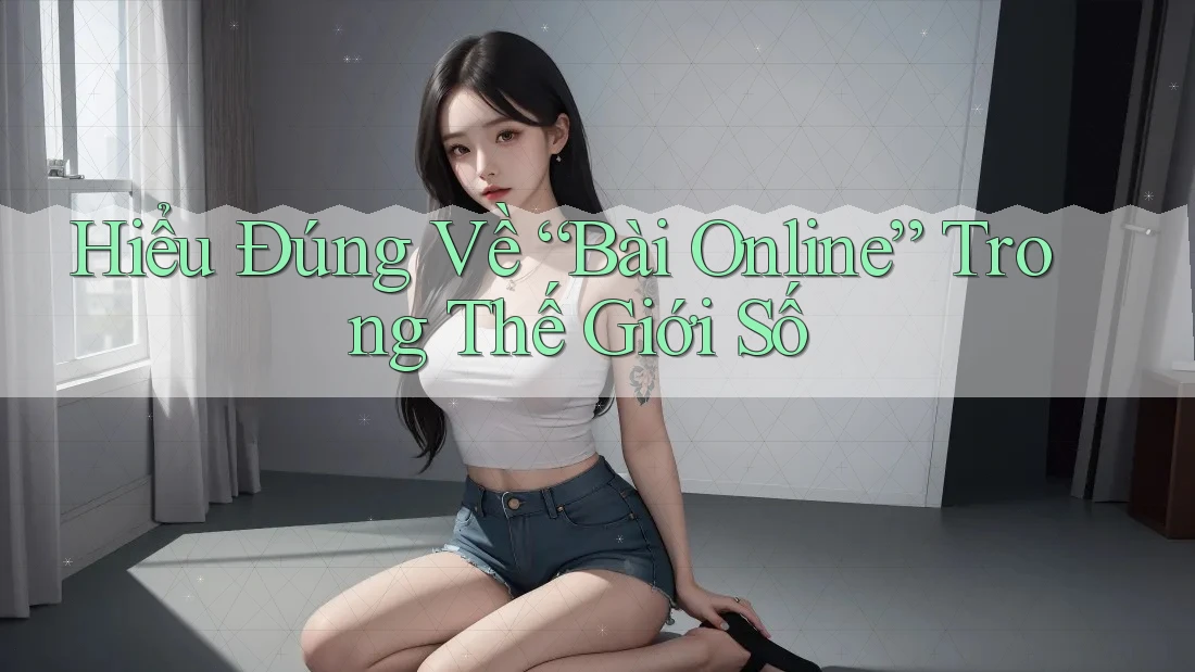 Hiểu Đúng Về “Bài Online” Trong Thế Giới Số