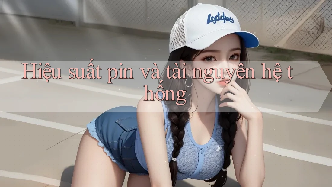 Hiệu suất pin và tài nguyên hệ thống Hiệu suất pin và tài nguyên hệ thống