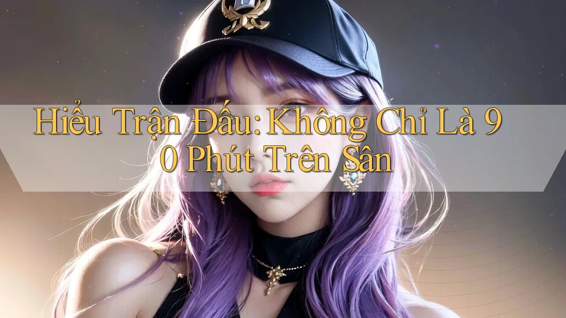 Hiểu Trận Đấu: Không Chỉ Là 90 Phút Trên Sân Hiểu Trận Đấu: Không Chỉ Là 90 Phút Trên Sân