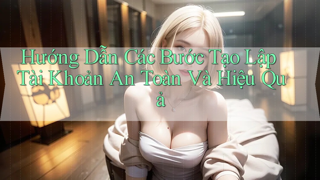 Hướng Dẫn Các Bước Tạo Lập Tài Khoản An Toàn Và Hiệu Quả Hướng Dẫn Các Bước Tạo Lập Tài Khoản An Toàn Và Hiệu Quả