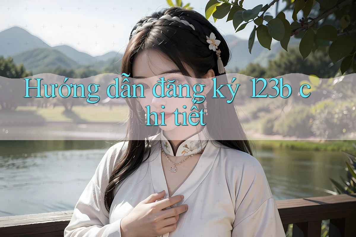 Hướng dẫn đăng ký 123b chi tiết Hướng dẫn đăng ký 123b chi tiết