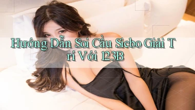hướng dẫn soi cầu sicbo giải trí với 123b