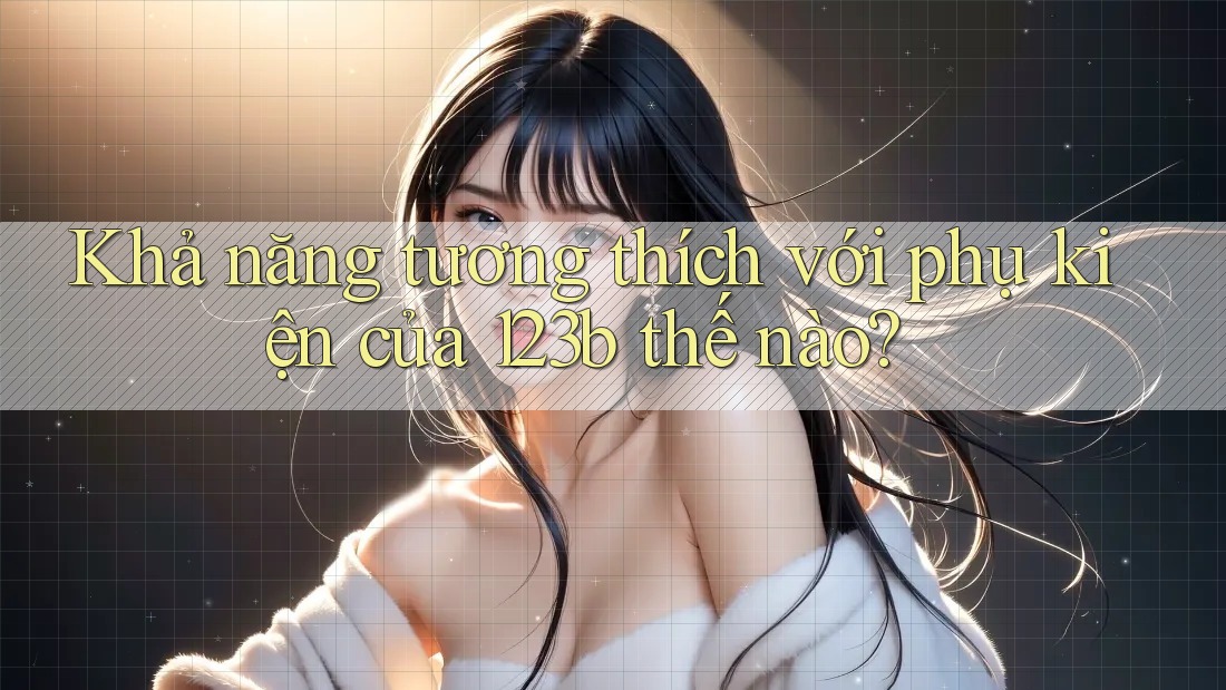 Khả năng tương thích với phụ kiện của 123b thế nào?