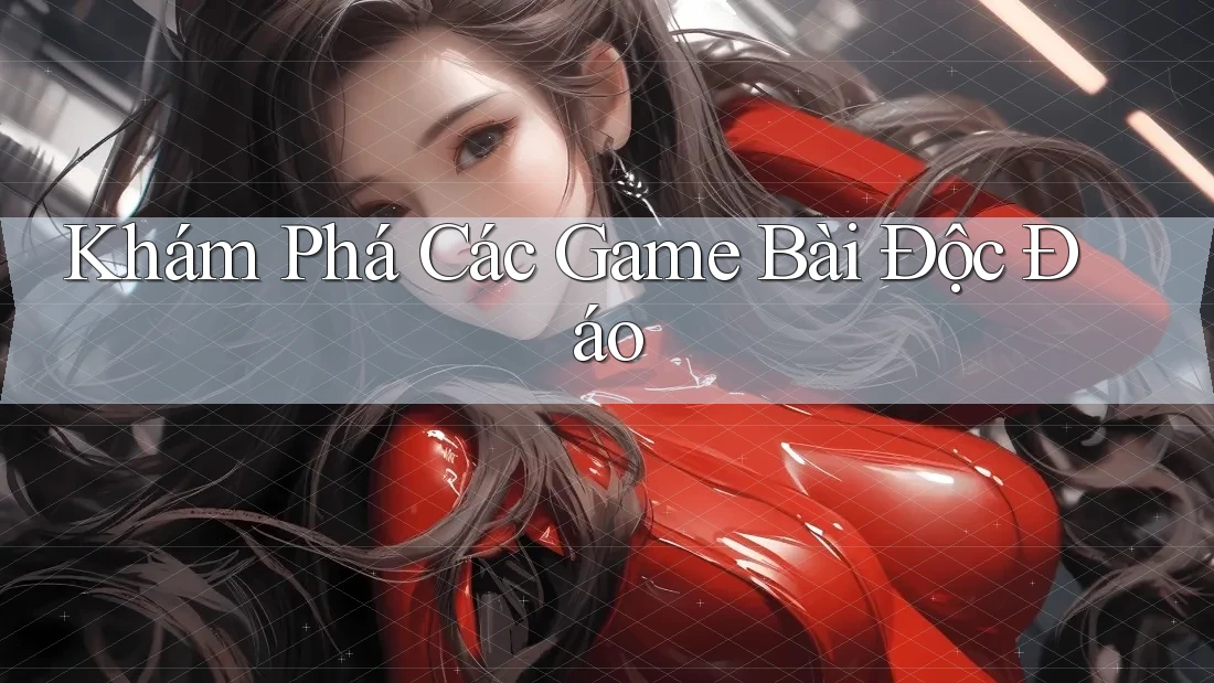 Khám Phá Các Game Bài Độc Đáo Khám Phá Các Game Bài Độc Đáo